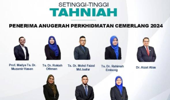 Setinggi-tinggi Tahniah diucapkan kepada Semua Penerima Anugerah Perkhidmatan Cemerlang (APC) 2024 Fakulti Teknologi Kejuruteraan Awam, UMPSA Sempena Majlis Hari Kualiti &amp; Inovasi UMPSA 2025 pada 13 Jun 2025 di UMPSA Pekan